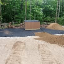 Material delivery including gravel rock and topsoil in Grey County Ontario